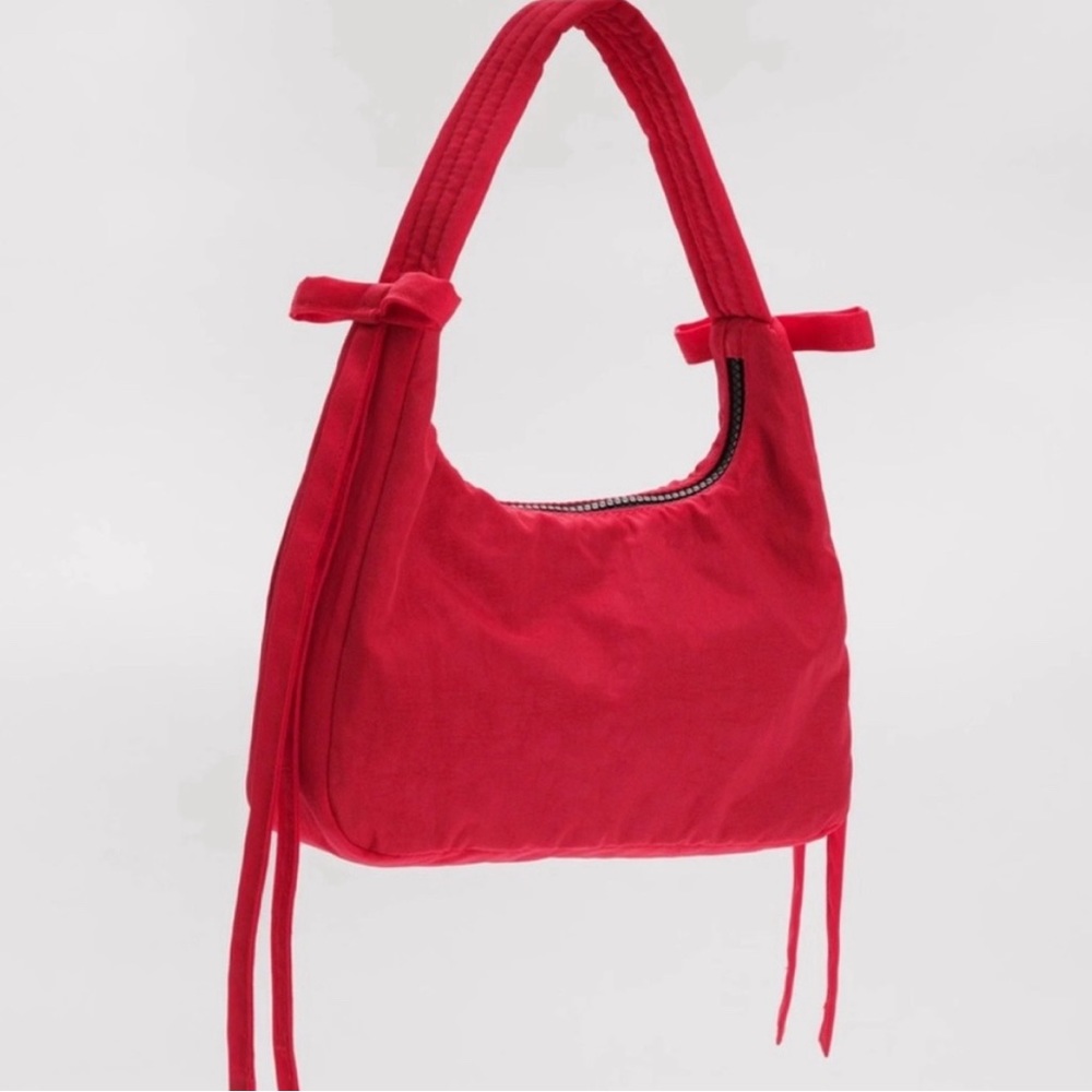 BAGGU x Sandy Liang Mini Bow Bag in Candy Apple 🍎